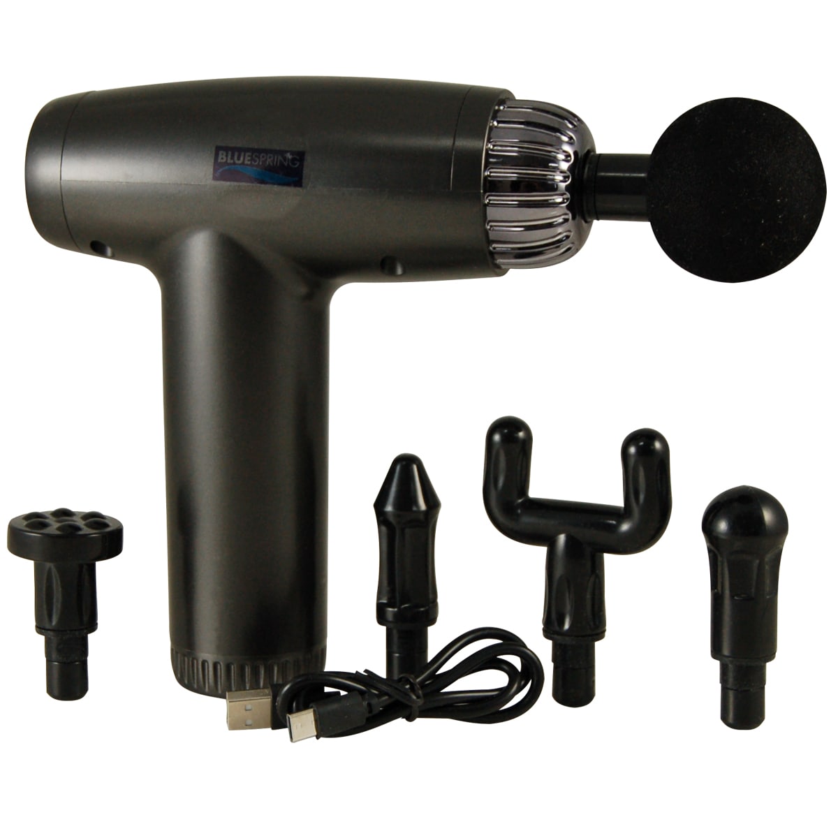 BST-3255: Buy 4 Cool Menthol Therapy 8-oz. jars, Get 1 Deep Muscle Relief Massage Gun FREE Plus Free Shipping!