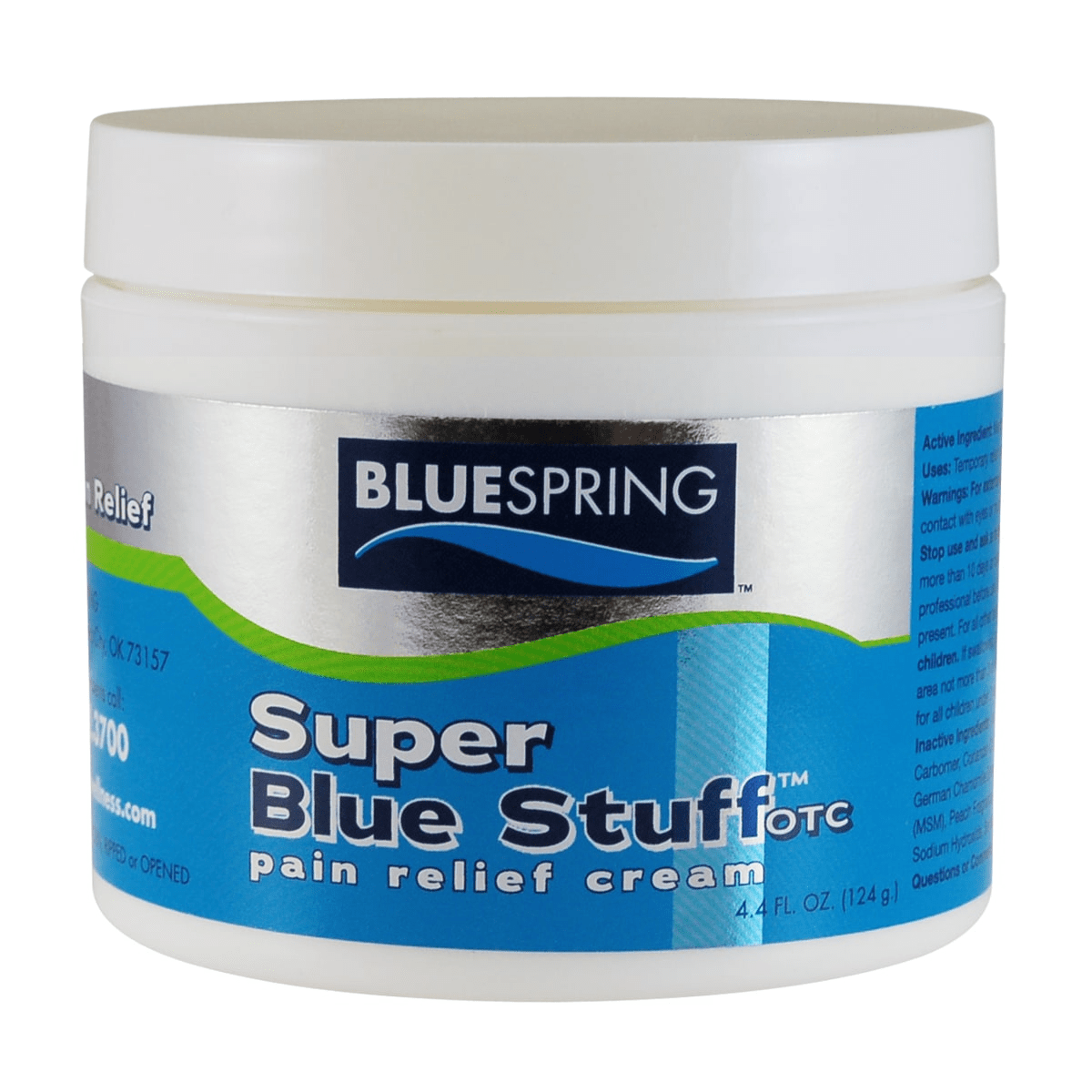 SBS-3038: Buy 2 Super Blue Stuff 12-oz. Bottles, Get 1 SBS 4-oz. Jar FREE Plus Free Shipping!