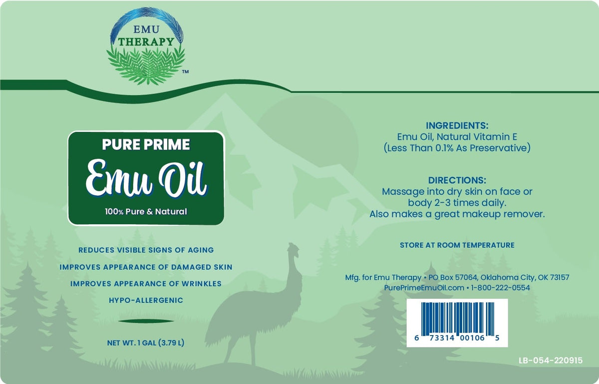 TS-010: Pure Prime Emu Oil 0.25-fl. oz. bottle
