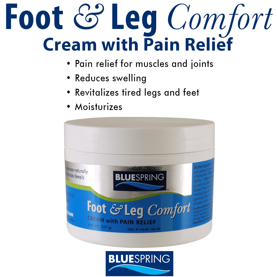 FAL-3120: Buy 2 Foot and Leg Comfort 8-oz. jars, Get 1 SBS 4-oz. jar at Half Price - SAVE 21%