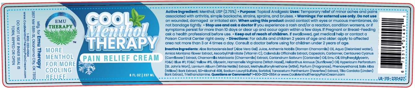 BST-3255: Buy 4 Cool Menthol Therapy 8-oz. jars, Get 1 Deep Muscle Relief Massage Gun FREE Plus Free Shipping!