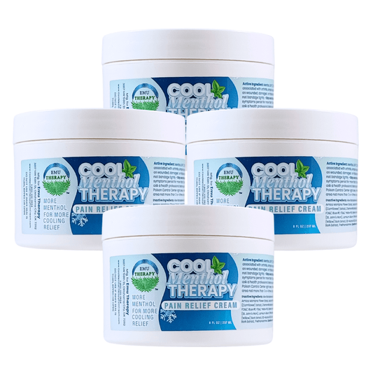 BST-3231: Buy 3 Cool Menthol Therapy 8-oz. jars, Get 1 Free Plus Free Shipping!