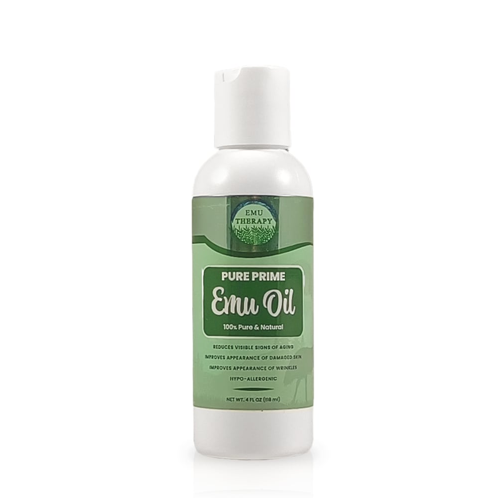 EMU-3201: Buy a 4-oz. Pure Prime Emu Oil bottle, Get 1 Super White Stuff OTC roll-on at $5 Off - 22% Off Market Prices!