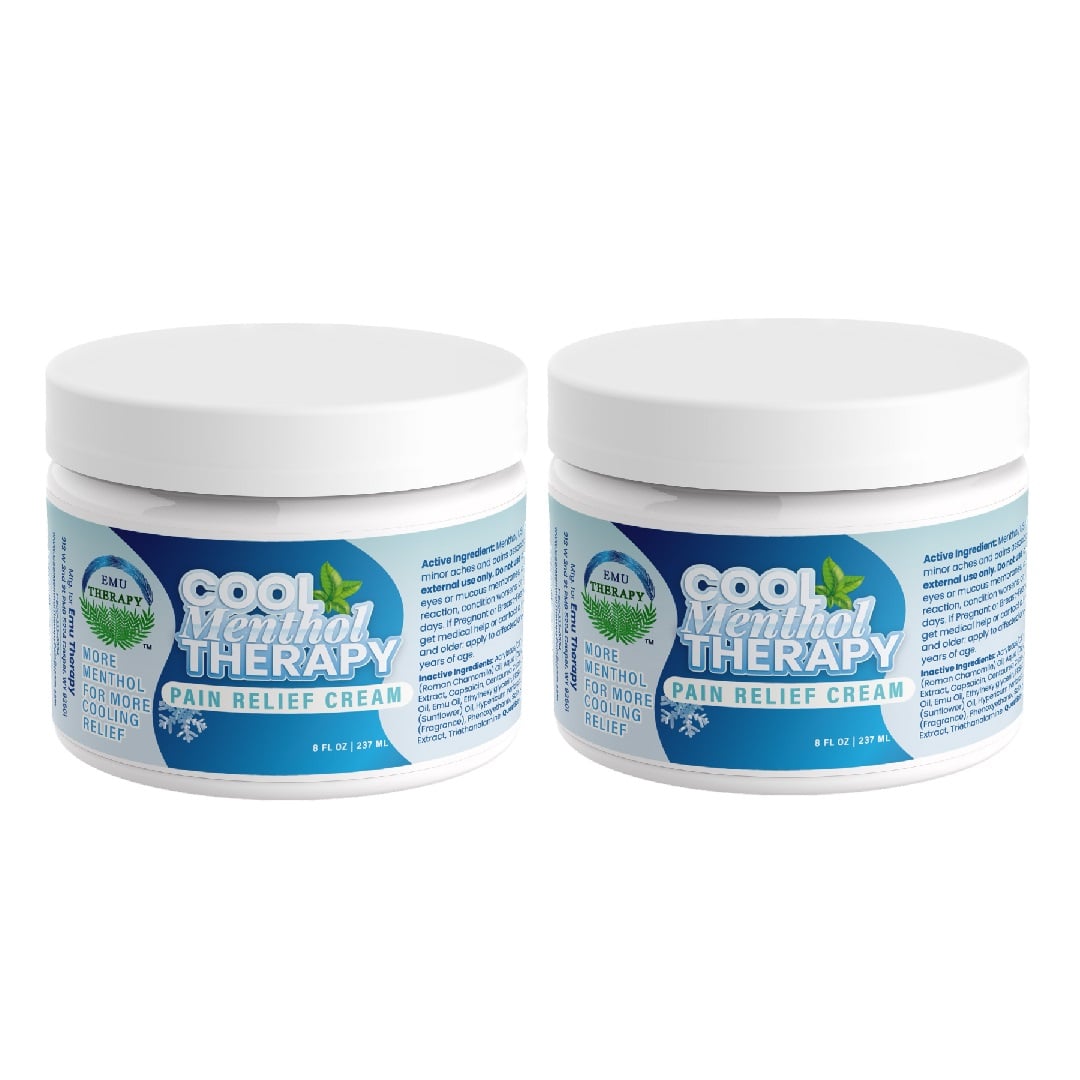 BST-3204: Buy 1 Cool Menthol Therapy 8-oz. jar, Get 1 at Half Price - 25% OFF!