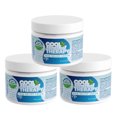 BST-3184: Buy 2 Cool Menthol Therapy 8-oz. jars, Get 1 Free Plus Free Shipping!