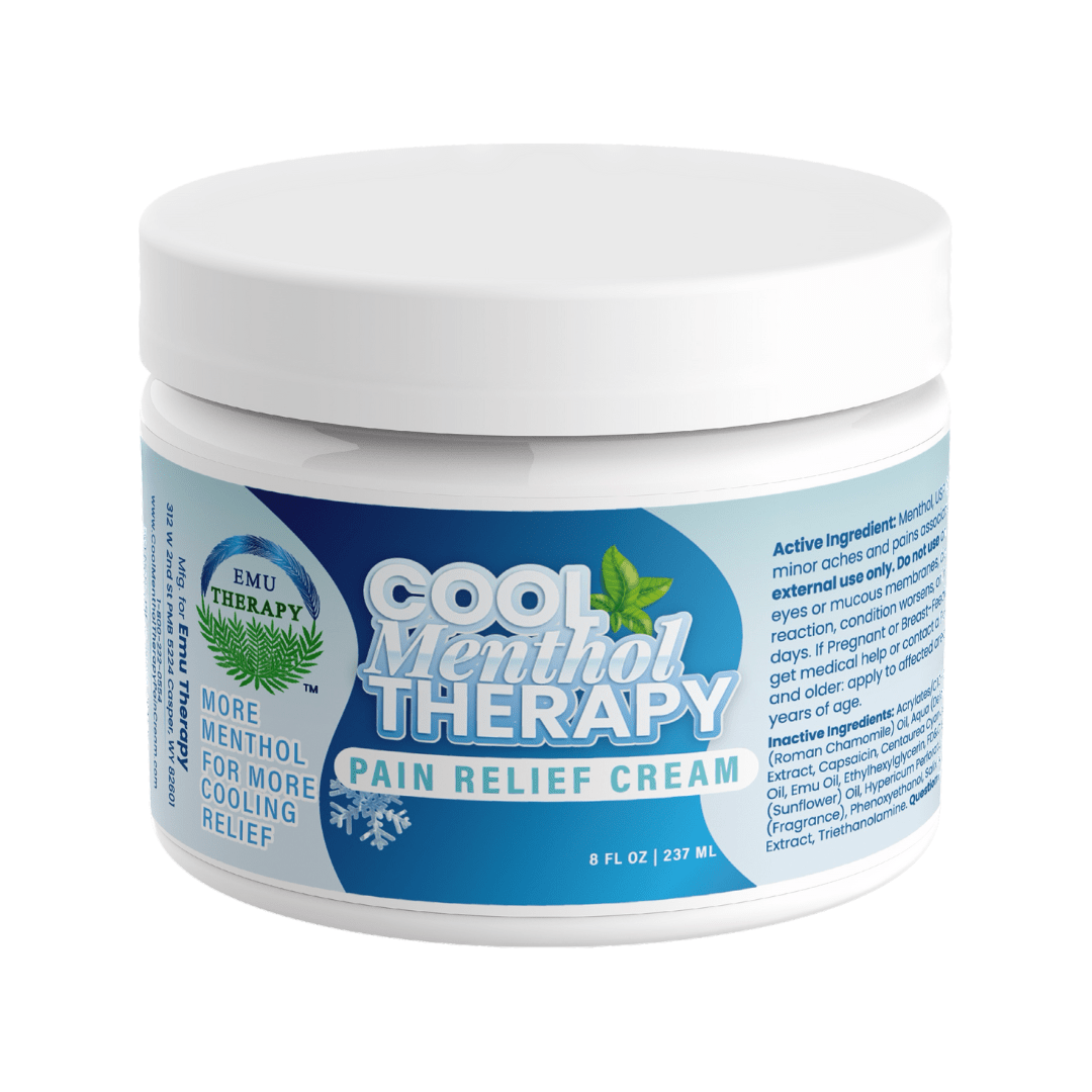 BST-3184: Buy 2 Cool Menthol Therapy 8-oz. jars, Get 1 Free Plus Free Shipping!