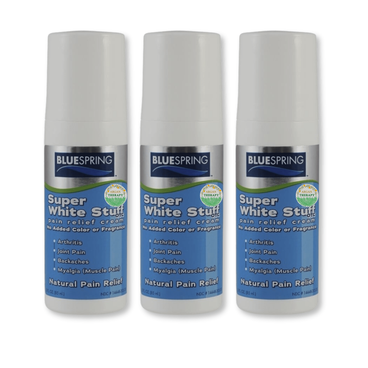 SWS-3257: Buy 2 Super White Stuff OTC 3-oz. roll-ons, Get 1 at Half Price!