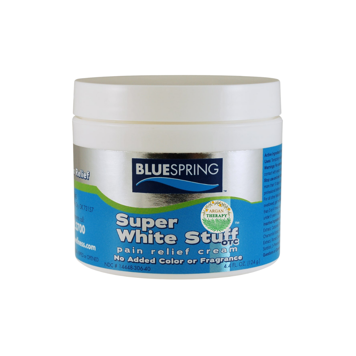 SWS-3187: Buy 3 Super White Stuff OTC 4-oz. jars with free dispensing pump and lid - Over $17 Off MSRP!