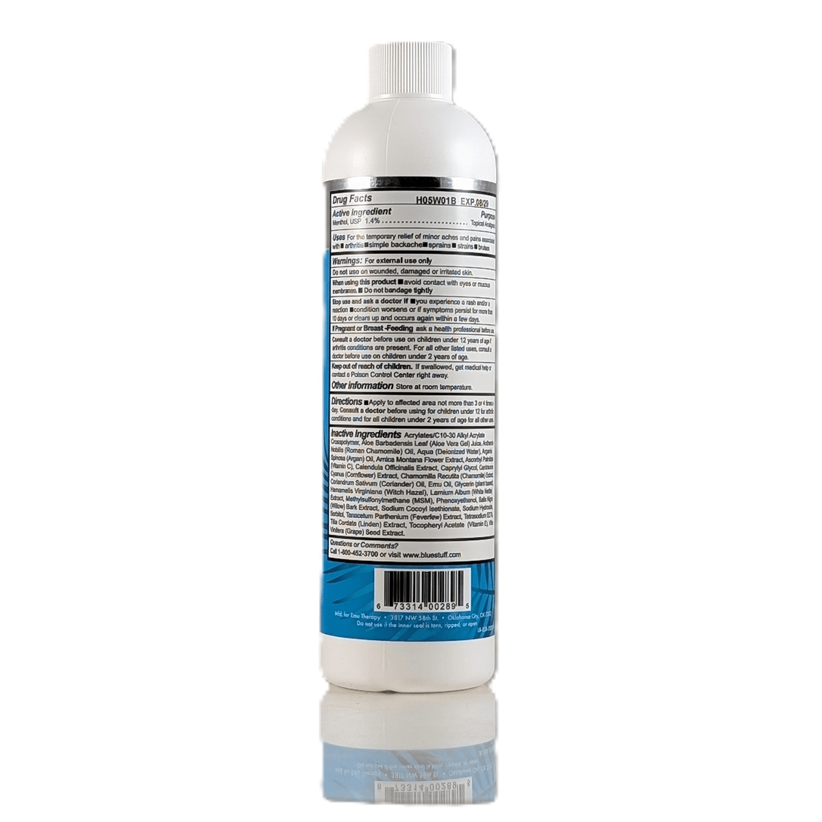 HLT-3108: Buy 1 Super White Stuff 12-oz. pump bottle, Get 1 Handheld Electric Massager FREE!