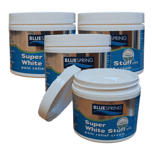 SWS-3040: Buy 3 Super White Stuff OTC 4-oz. jars, Get 1 Free Plus Free Shipping!