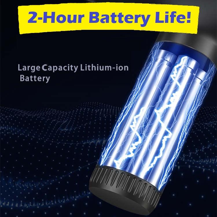 HLT-3106: Buy 1 Fascia Massage Gun Plus 1 Super White Stuff 12-oz. bottle, Get 1 Super White 12-oz. bottle FREE Plus FREE SHIPPING! - 32% OFF!