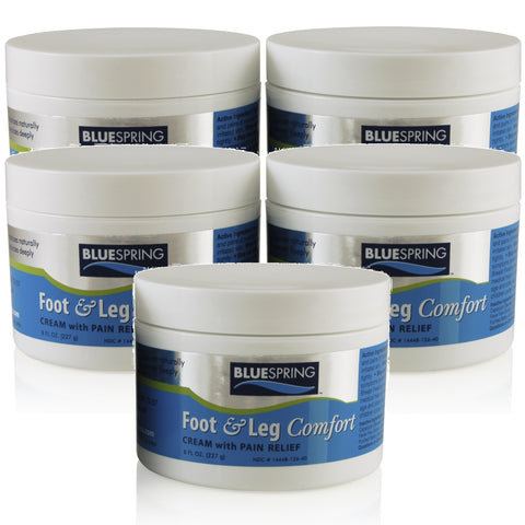FAL-3056: Buy 4 Foot and Leg Comfort 8-oz. jars, Get 1 FREE