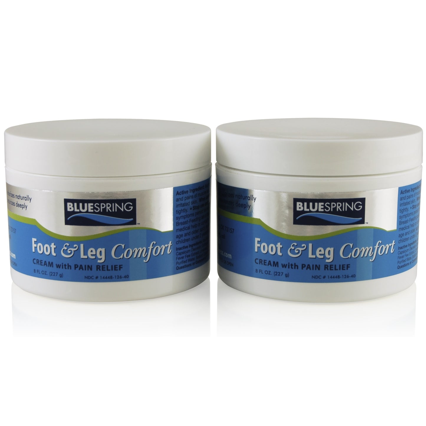 HLT-3104: Buy 2 Foot & Leg Comfort 8-oz. jars Get 1 Spiky Ball Massage Roller FREE Plus Free Shipping!