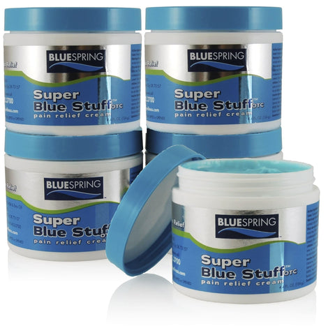 SBS-3143: Buy 4 Super Blue Stuff OTC 4-oz. jars, Get 1 FREE Plus Free Shipping!