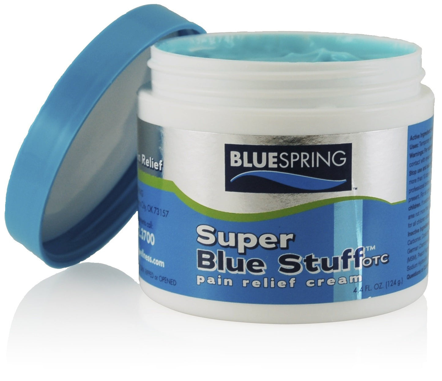 HLT-3111: Buy 3 Super Blue Stuff 4-oz. jars, Get 1 Handheld Electric Massager FREE Plus Free Shipping! - 23% OFF!