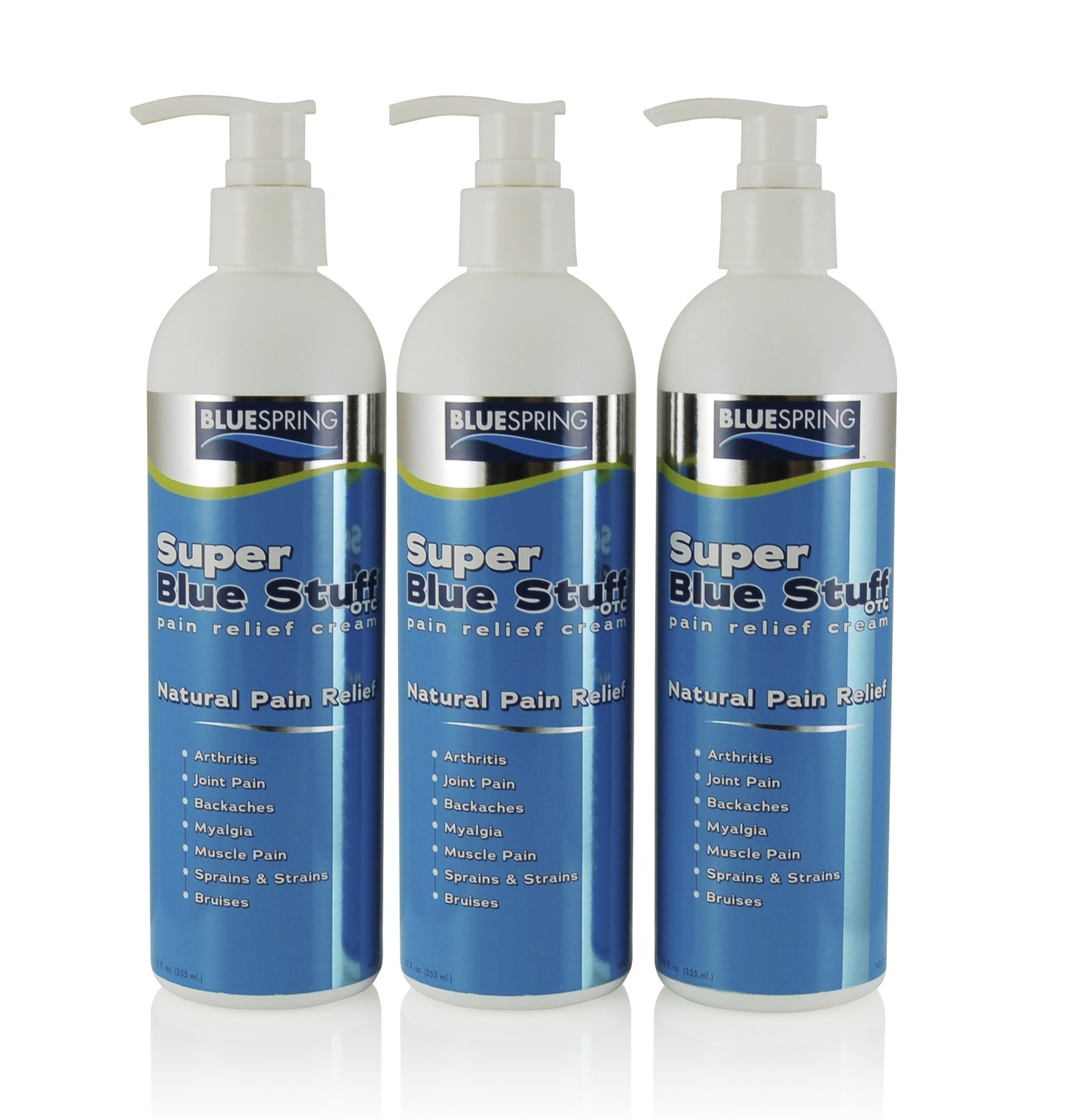 SBS-3084: Buy 2 Super Blue Stuff OTC 12-oz. bottles, Get 1 Free and Free Shipping!