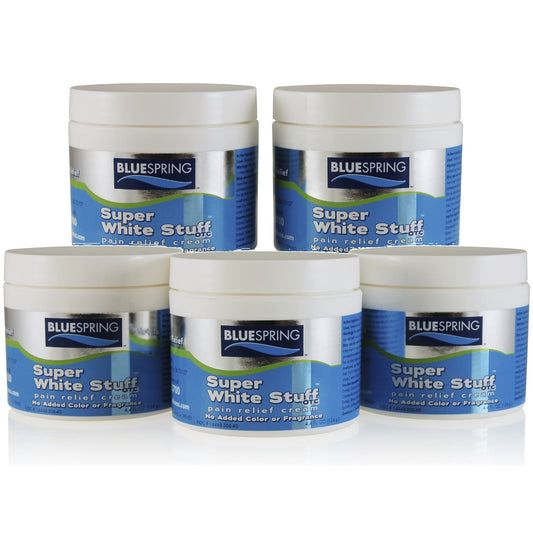 SWS-3156: Buy 4 Super White Stuff OTC 4-oz. jars, Get 1 FREE Plus Free Shipping!