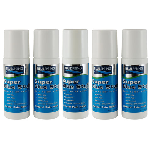 SBS-3039: Buy 4 Super Blue Stuff OTC 3-oz. roll-ons, Get 1 at 75% Off Plus Free Shipping!