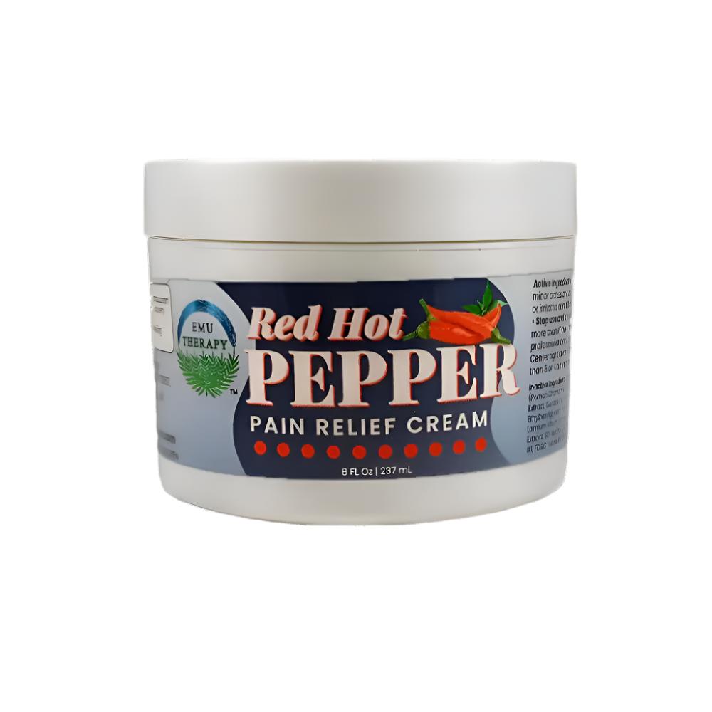 PR-148: Red Hot Pepper Pain Relief Cream 8-oz. jar